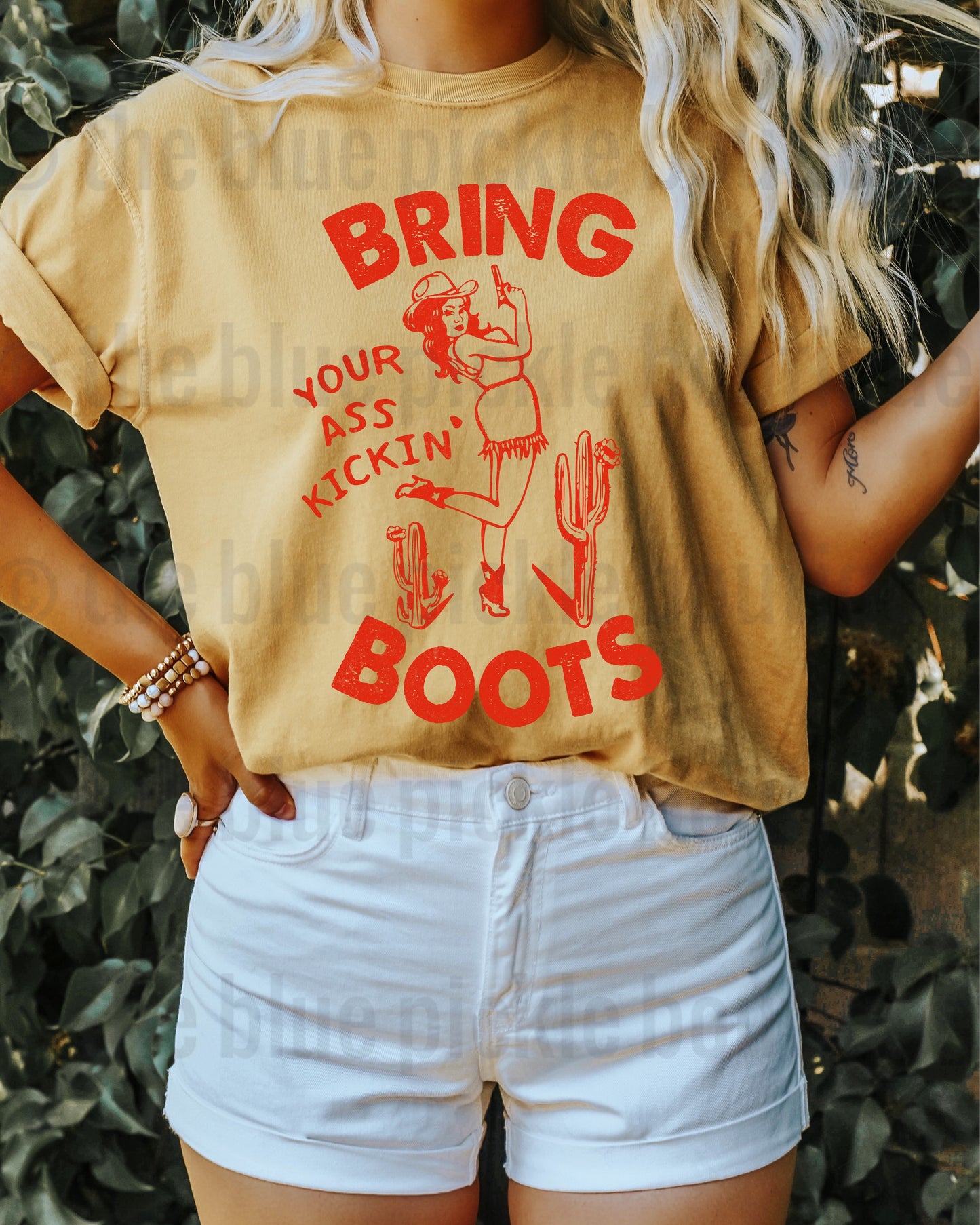 Bring your as* kickin’ boots