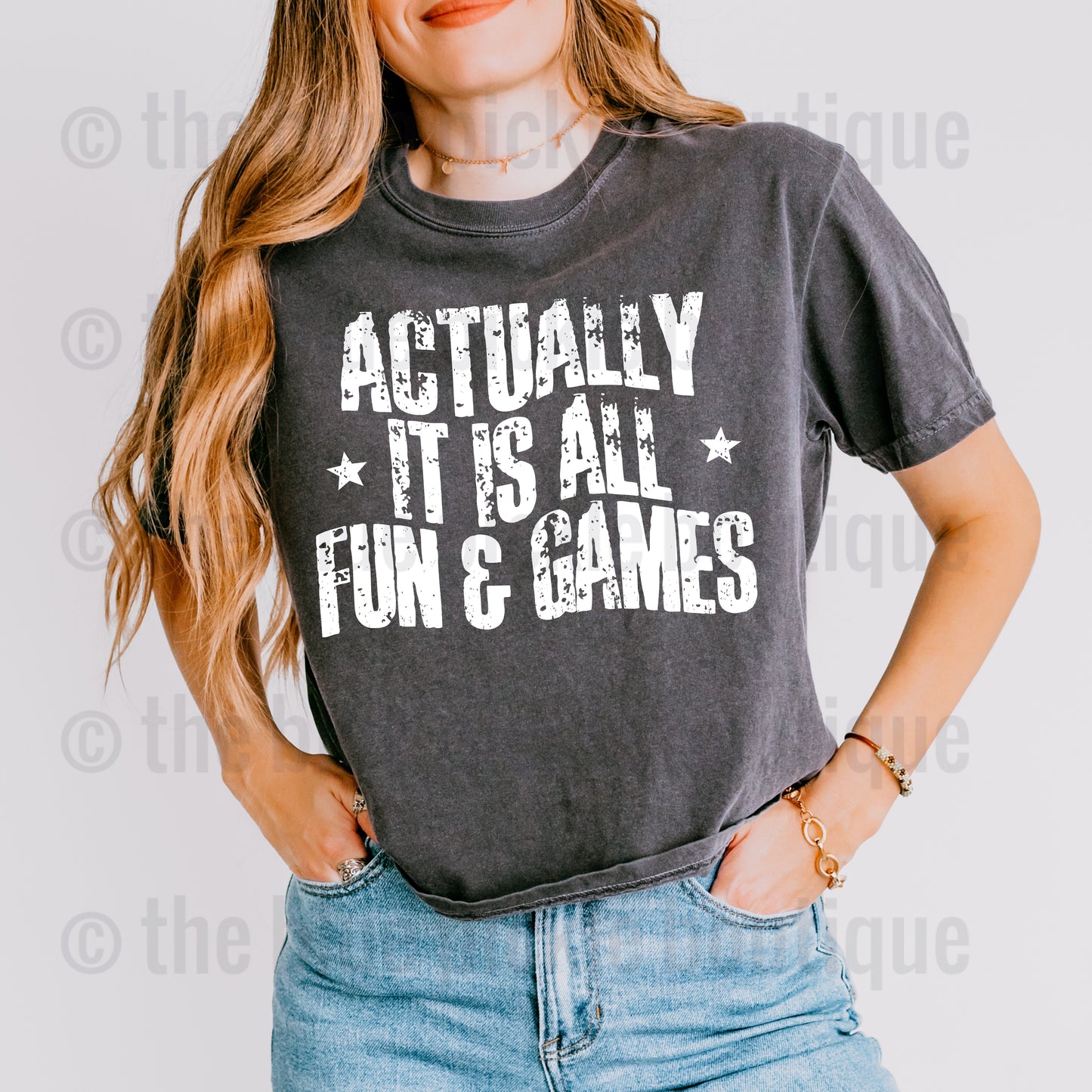 Actually It Is All Fun And Games