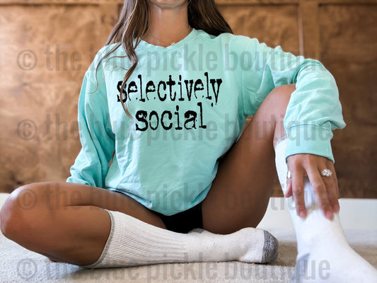 Selectively Social