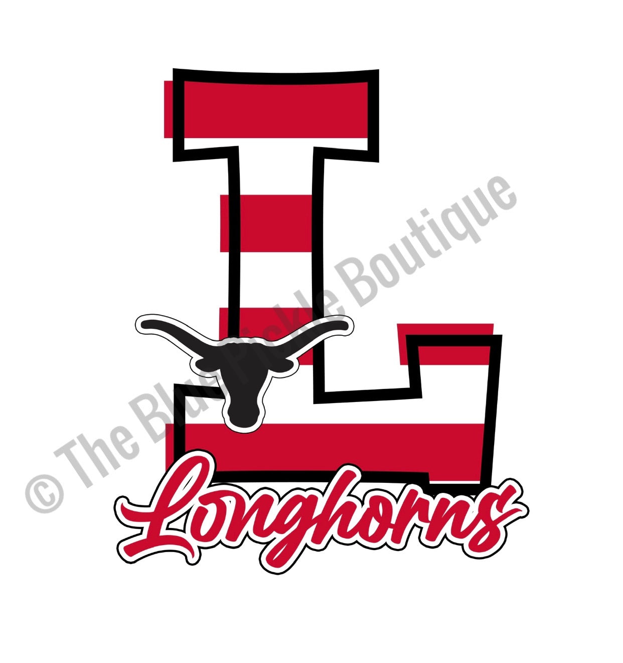 Large School Spirit Car Window Sticker